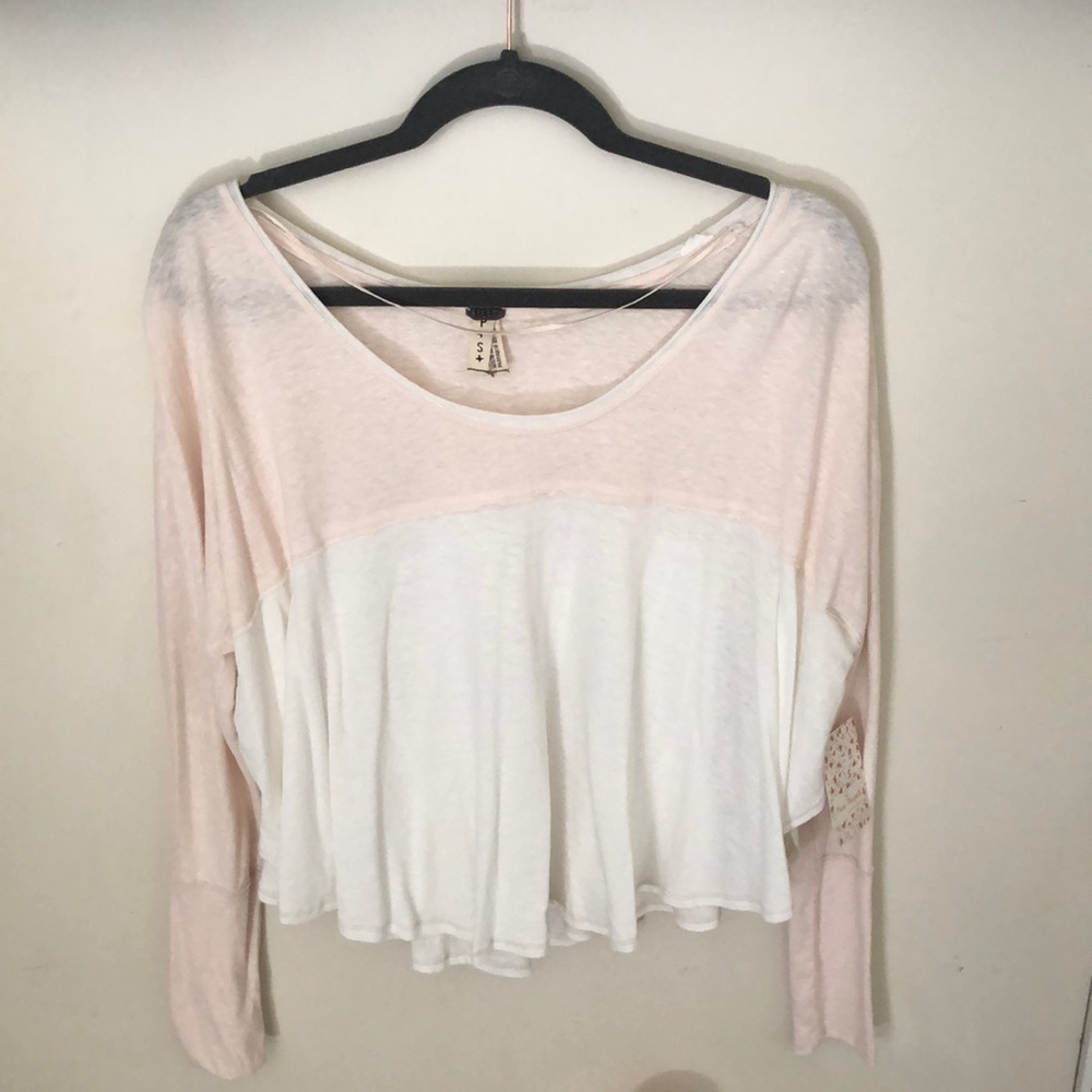 Free People flowy crop